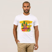 T-shirt Viva Mexico avec Tequila (Devant entier)