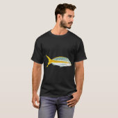 T-shirt VIVANEAU À QUEUE JAUNE-Ocyurus chrysurus (Devant entier)