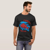 T-shirt vivaneau rouge (Devant entier)