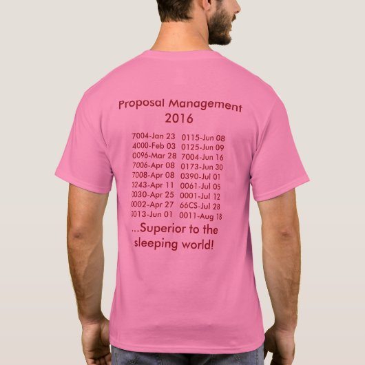 T-shirt Vivant en troupe des chats - gestion de (Dos)