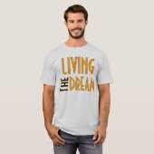 T-shirt Vivant le rêve (Devant entier)