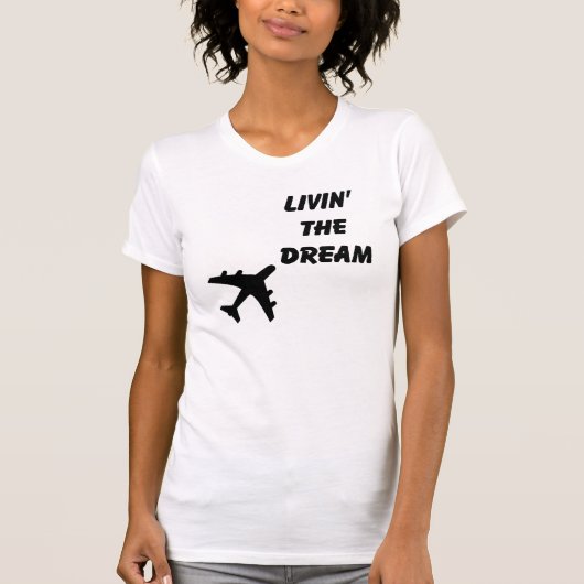 T-shirt Vivant le rêve T (Devant)