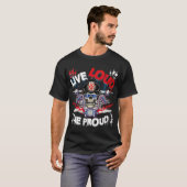 T-shirt Vivant Loud Die Fière (Devant entier)