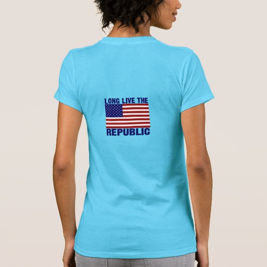 T-shirt Vive La République (Dos)