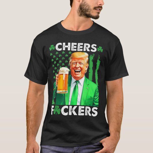 T-shirt Vive la Saint-Patrick Drôle de Boisson Alcoolisée (Devant)
