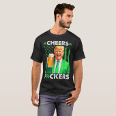 T-shirt Vive la Saint-Patrick Drôle de Boisson Alcoolisée (Devant entier)