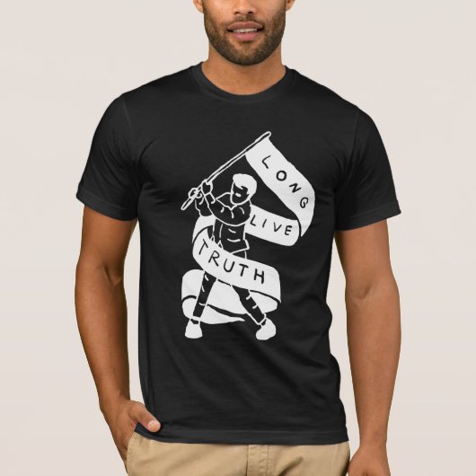 T-shirt Vive la vérité (Devant)