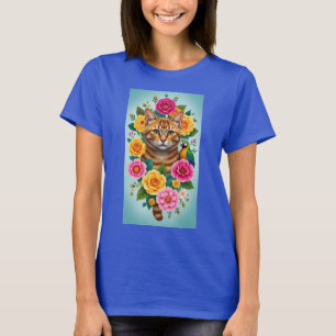 T-SHIRT VIVE LA VIE TIGRE CHAT