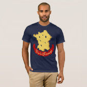 T-shirt Vive le Fromage (Devant entier)