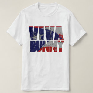 T-shirt Vive le lapin portoricain