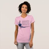 T-shirt vivent chaque jour pleinement (Devant entier)