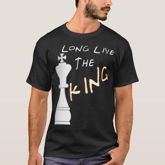 T-shirt Vivent longtemps le roi ! (Devant)