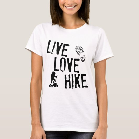 T-shirt Vivez, aimez, augmentez (Devant)
