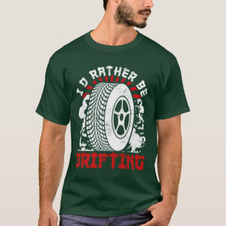 T-shirt Vivez Amour Drift Motorsport Caruning Automobile v
