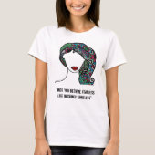 T-shirt Vivez courageusement (Devant)