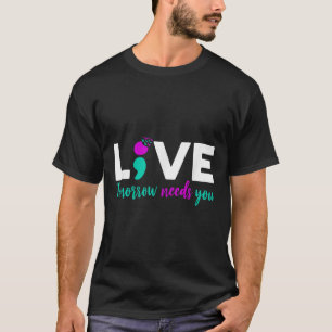 T-shirt Vivez Demain a Besoin de Vous Point-virgule Préven