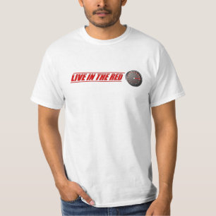 T-shirt Vivez en rouge