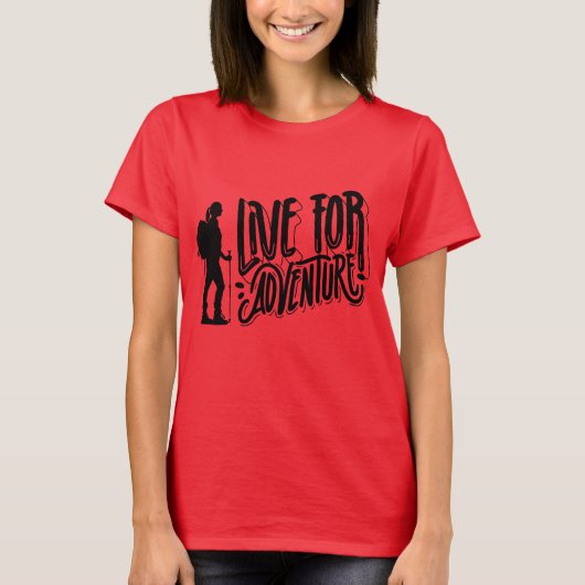 T-shirt Vivez l'aventure (Devant)