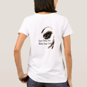 T-shirt Vivez l'instant présent !_ (Dos)