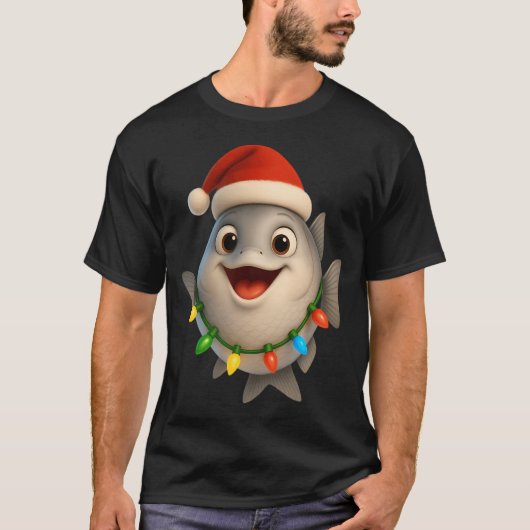 T-shirt Vivez Longtemps & Pêchez (Devant)