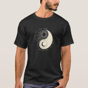 T-shirt Vivez Par Le Soleil Aimez Par La Lune Nature Rando