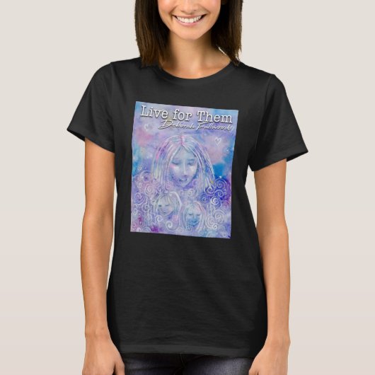 T-shirt Vivez pour eux  (Devant)