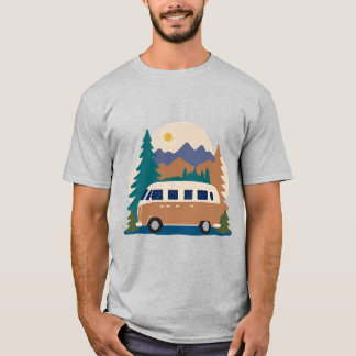 T-shirt Vivez pour le voyage