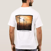 T-shirt Vivez pour lui (Dos)