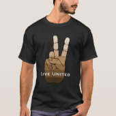 T-shirt Vivez uni (Devant)