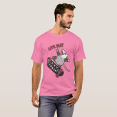 T-shirt Vivez Vite Mangez des Déchets (Devant entier)
