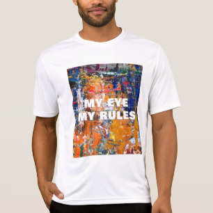 T-shirt Vivid Abstraction - Huile Peinture Chaos sur la Pa