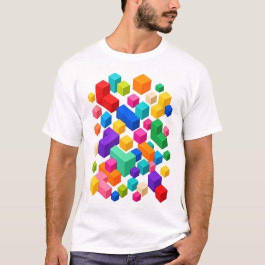 T-shirt Vivid Blockscape (Devant)