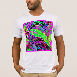 T-shirt Vivid Foliage Elegance Motif