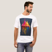 T-shirt Vivid Palette Drie (Devant entier)