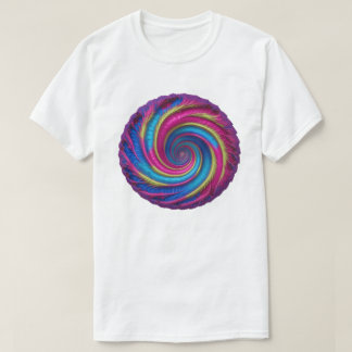 T-shirt Vivid Vortex - Spirale en psychédélique