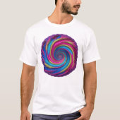 T-shirt Vivid Vortex - Spirale en psychédélique (Devant)