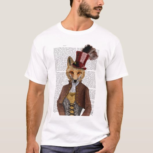 T-shirt Vivienne Steampunk Fox (Devant)