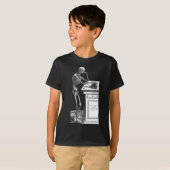 T-shirt Vivitur Ingenio - squelette (Devant entier)