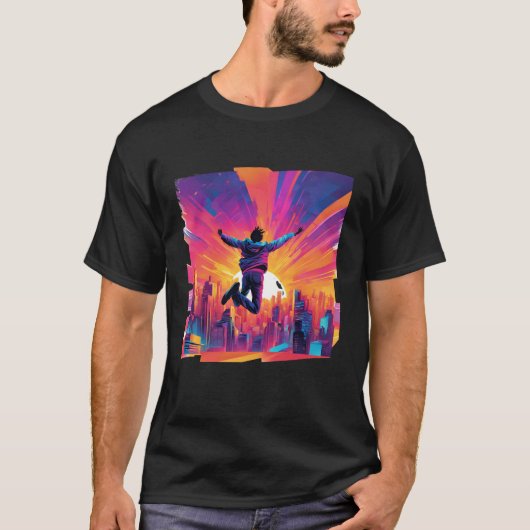 T-shirt Vivre au maximum (Devant)