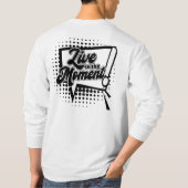 T-shirt Vivre dans le moment (Dos)