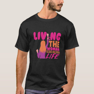 T-shirt Vivre Femmes Autonomisation Vie Feministe Premium