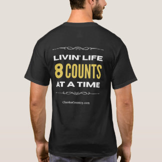 T-Shirt "Vivre la vie 8 temps à la fois"