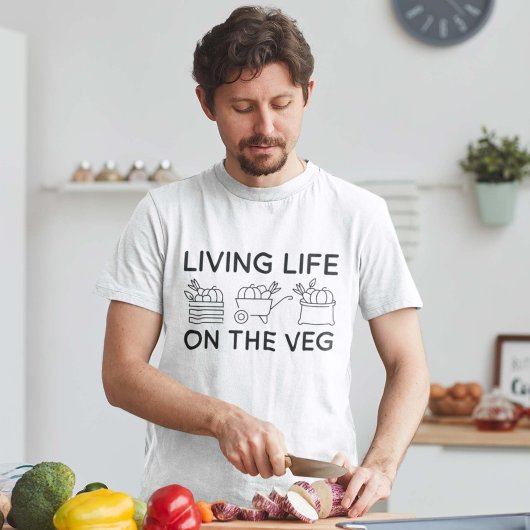 T-shirt Vivre La Vie Sur Le Veg