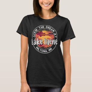 T-shirt Vivre Le Rêve Au Lac Irene Miltona MN Minnesot