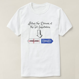 T-shirt Vivre le rêve un peu entre les deux