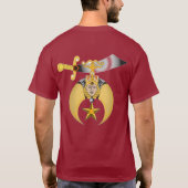 T-shirt Vivre ma meilleure vie Shriners (Dos)