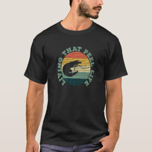 T-shirt Vivre Qui Peigne La Vie Pour Un Fruit De Mer