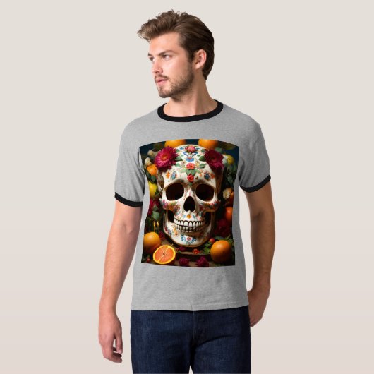 T-shirt Vivre votre chef-d'oeuvre (Devant entier)