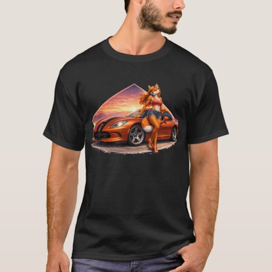T-shirt Vixen Sunset Viper (Devant)