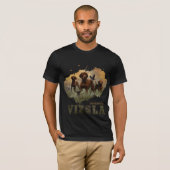 T-shirt Vizsla Art hongrois (Devant entier)